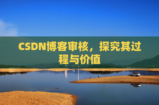 CSDN博客审核，探究其过程与价值